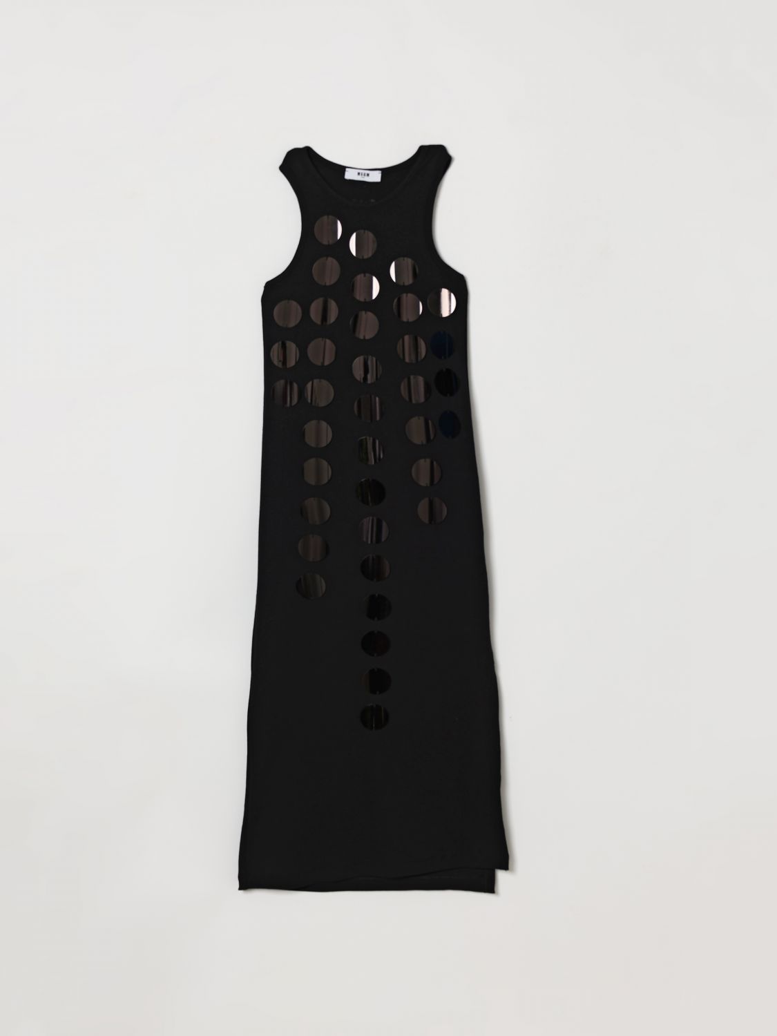 MSGM Kids Cotton Dress with Sequins　MSGM キッズ コットン ドレス スパンコール付き MSGM