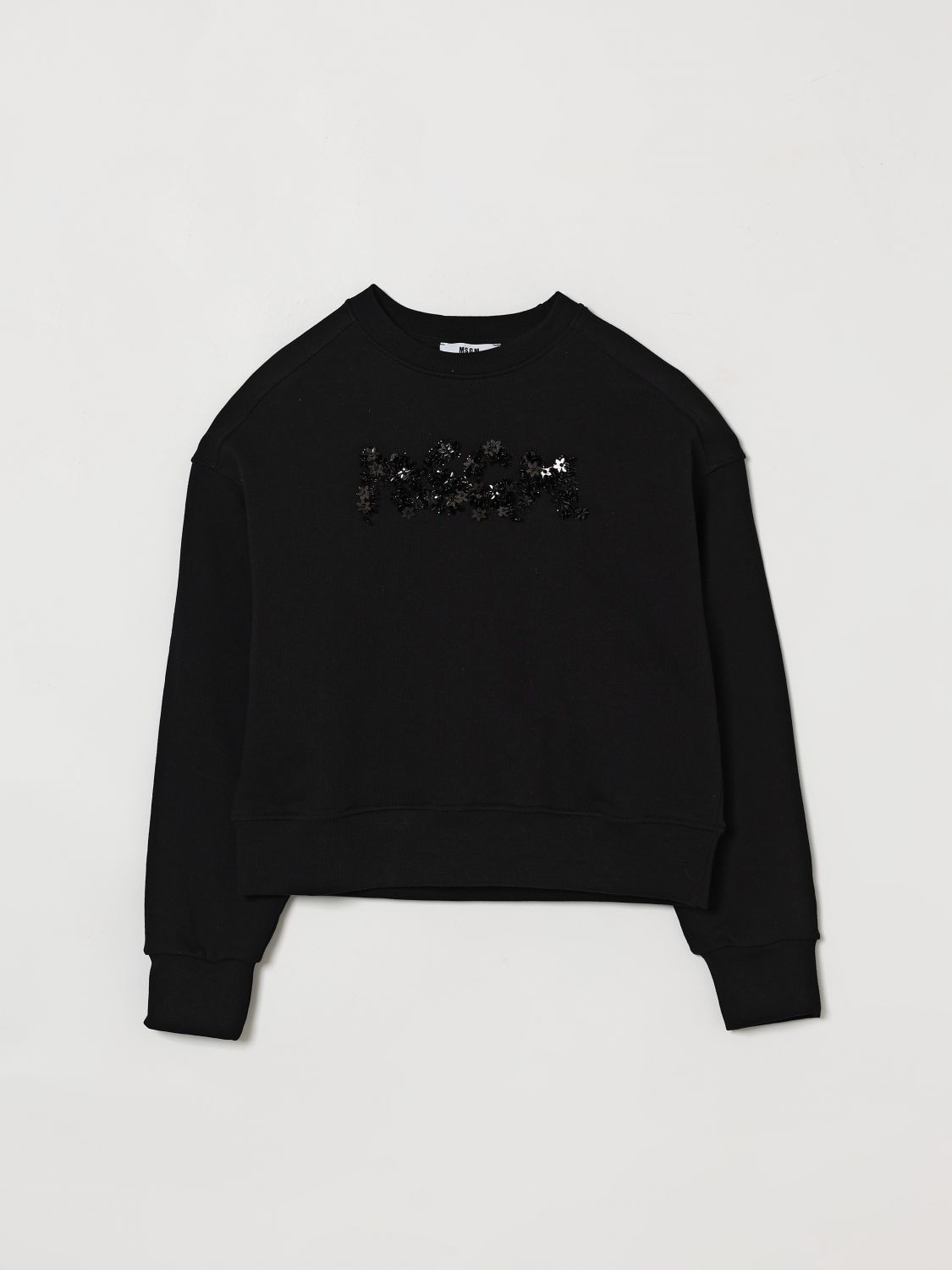 MSGM Kids Cotton Crewneck Sweatshirt　MSGM キッズ コットン クルーネック スウェットシャツ MSGM