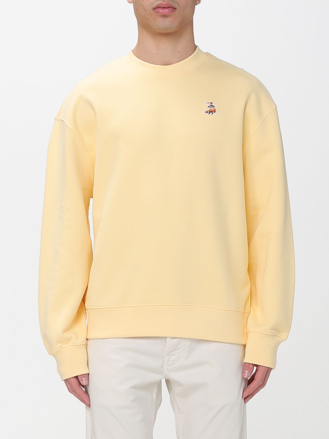 MAISON KITSUNÉ Rundhals-Sweatshirt aus Baumwolle