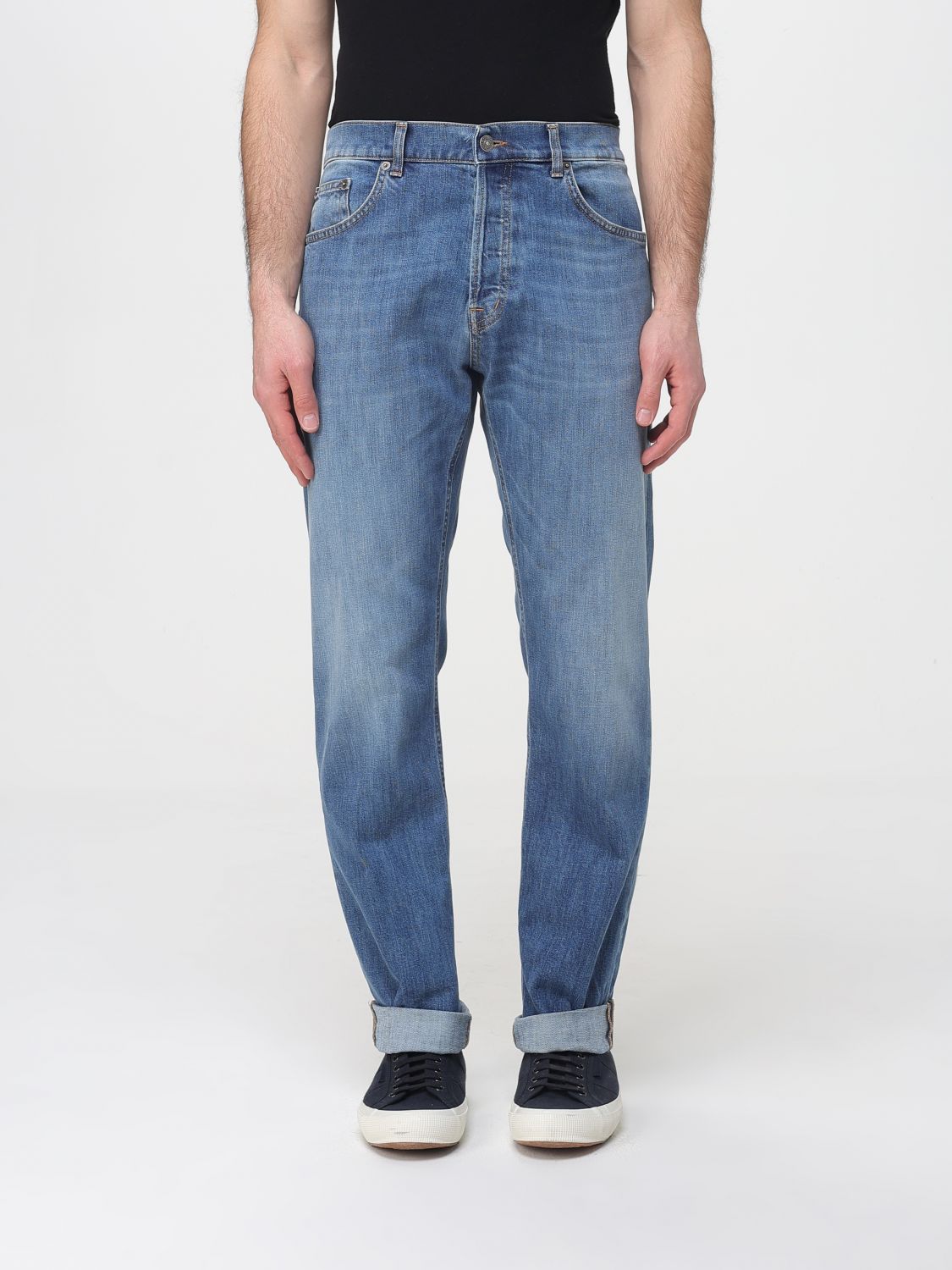 Jeans DONDUP Uomo colore Denim