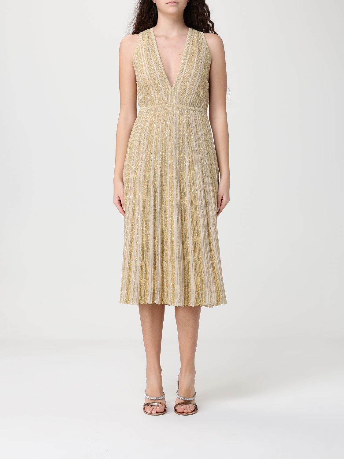 MISSONI Dress Woman color Gold