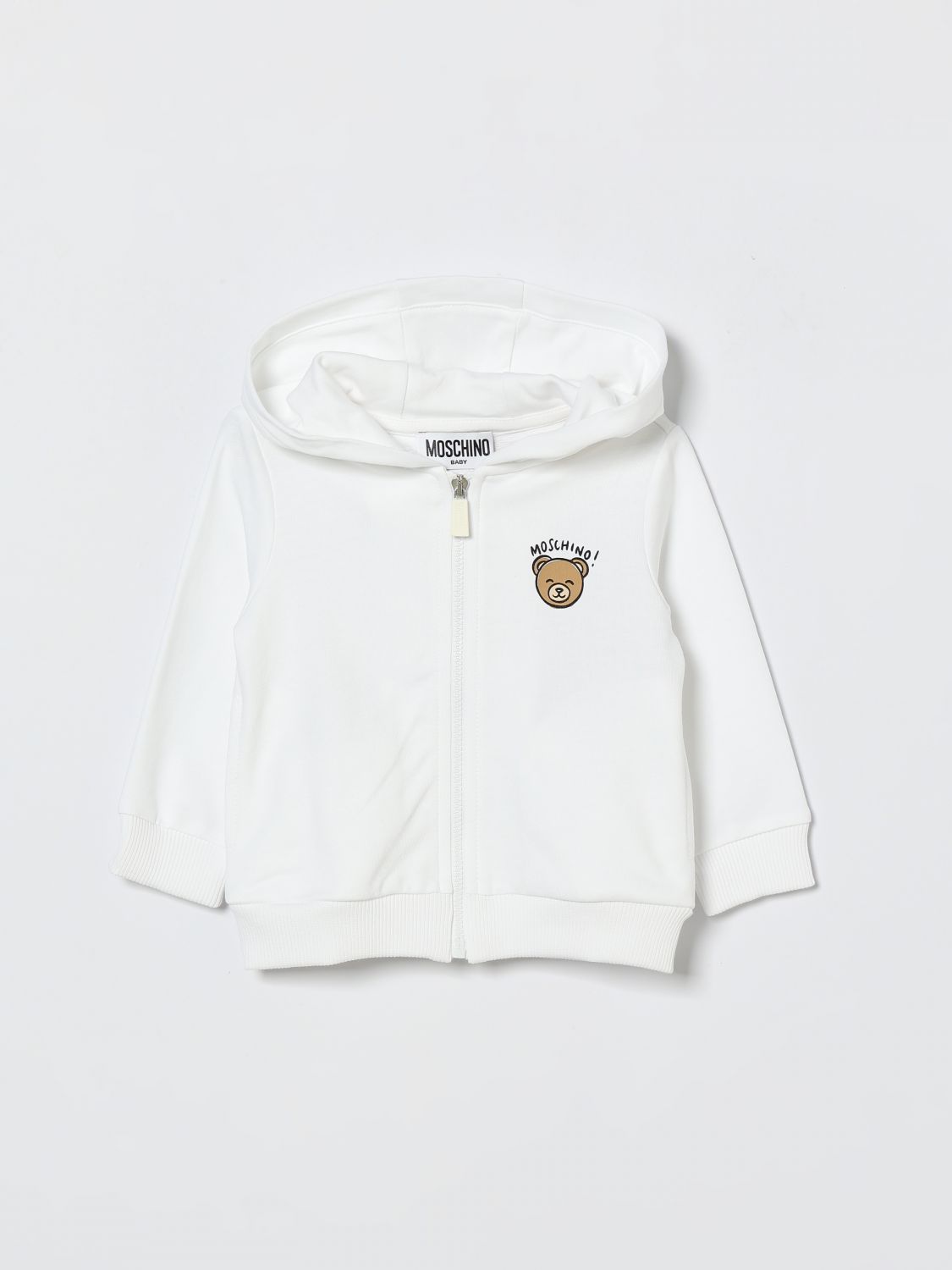 MOSCHINO Baumwoll-Kapuzenpullover