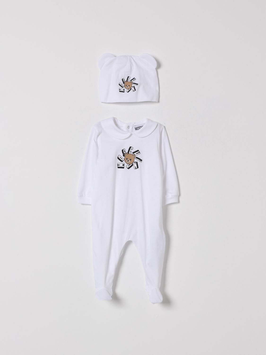 MOSCHINO Baumwoll-Set mit Logo