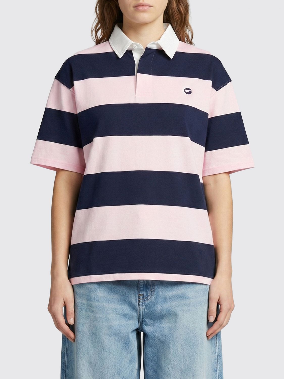 COPERNI Striped Organic Cotton Polo　COPERNI ストライプ オーガニックコットン ポロシャツ COPERNI