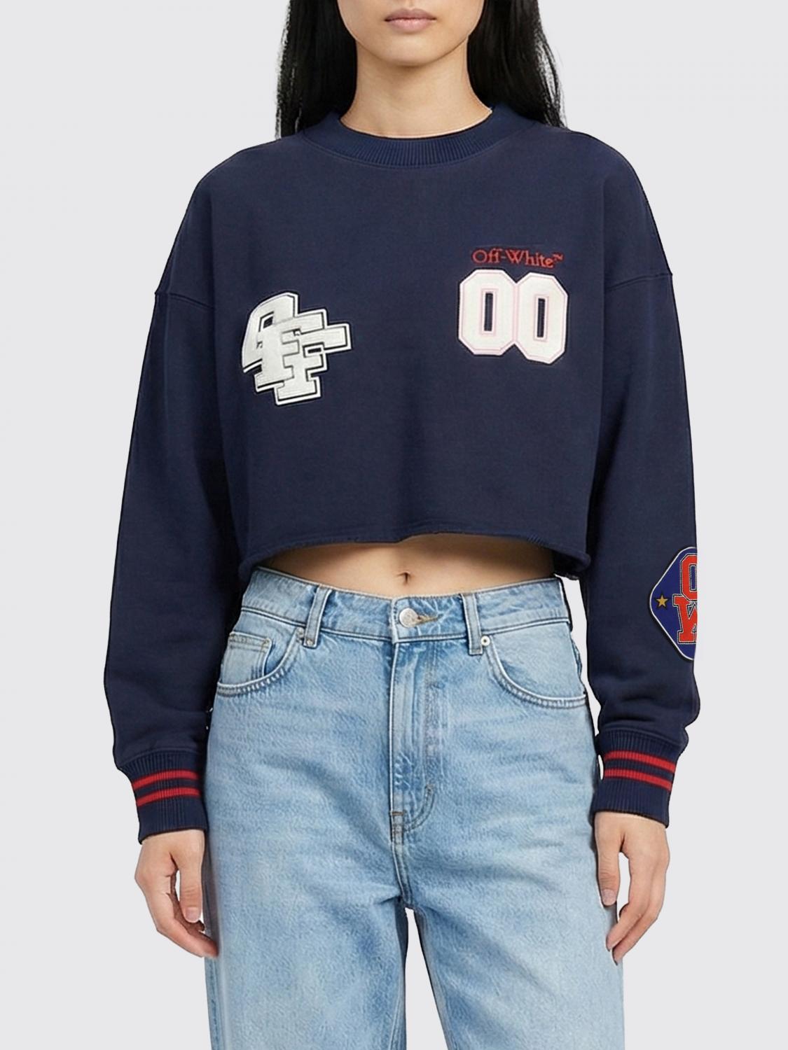 Off-White Logo Crop Sweatshirt　オフホワイト ロゴ クロップ スウェットシャツ Off-White