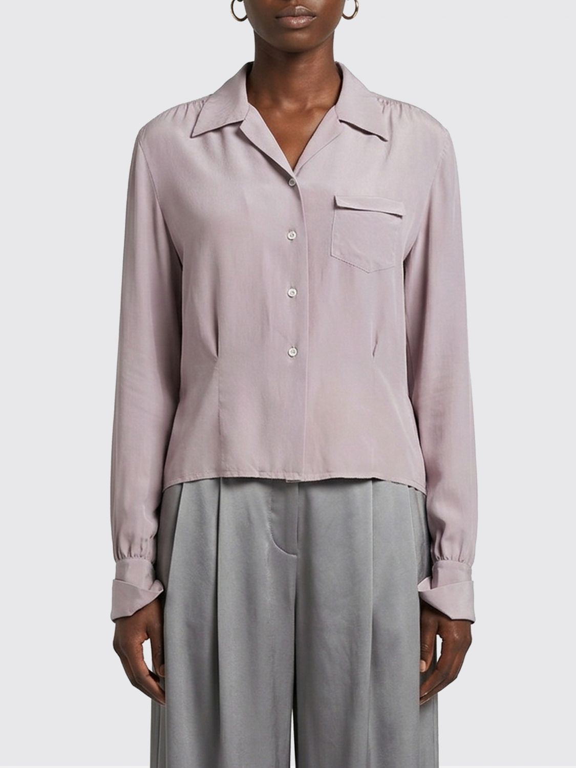 MAISON MARGIELA Seidenhemd