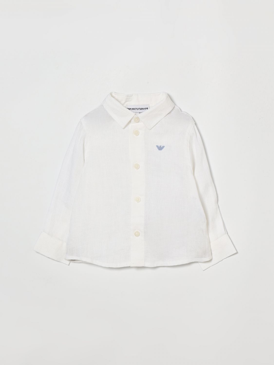 EMPORIO ARMANI Klassisches Leinenhemd
