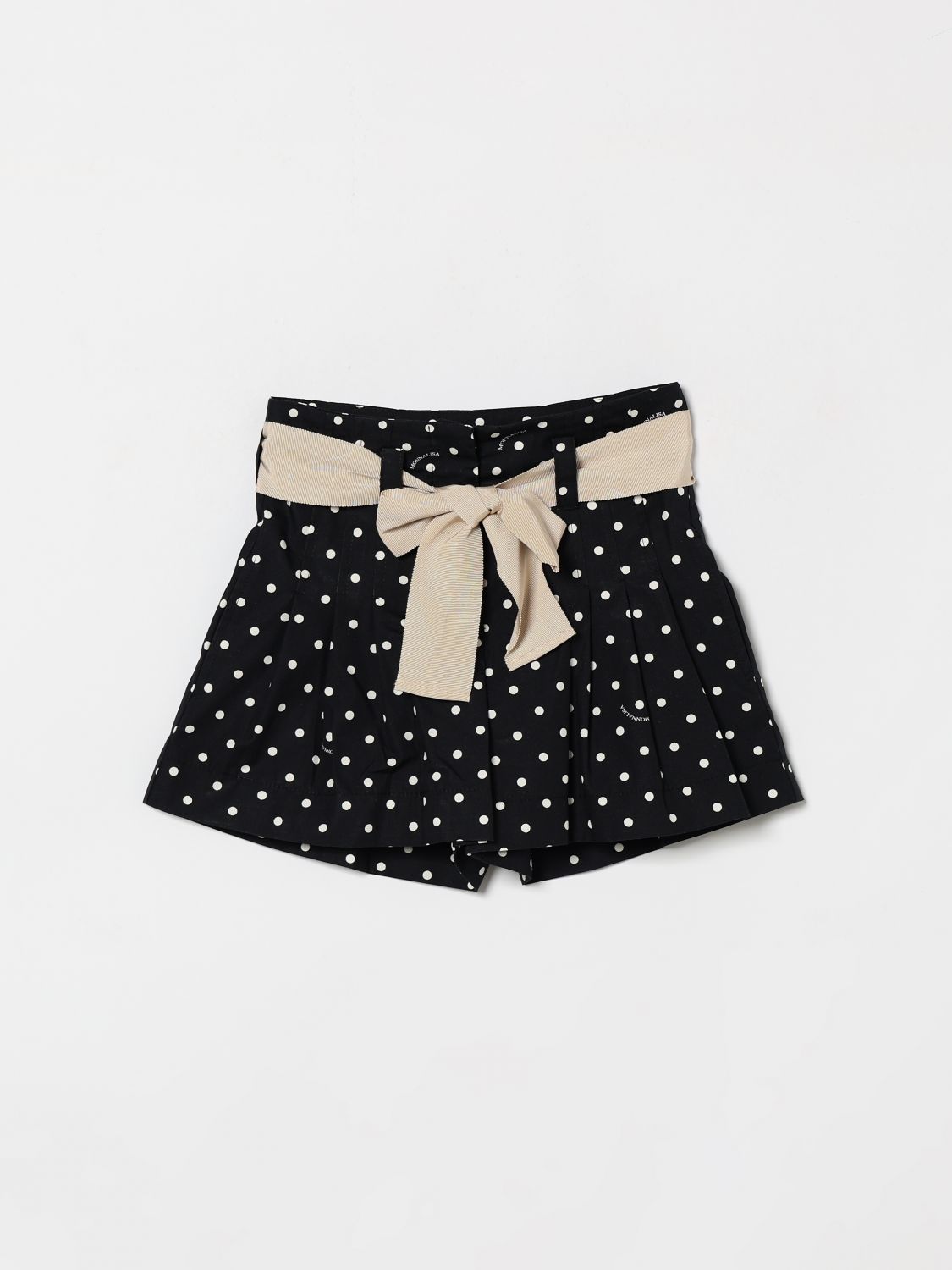 MONNALISA Gepunktete Baumwollshorts