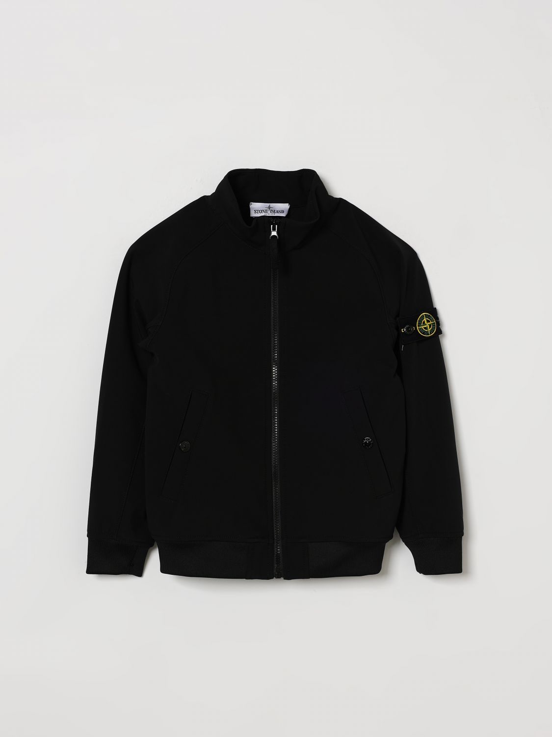 STONE ISLAND JUNIOR Jacke aus technischem Stretchgewebe