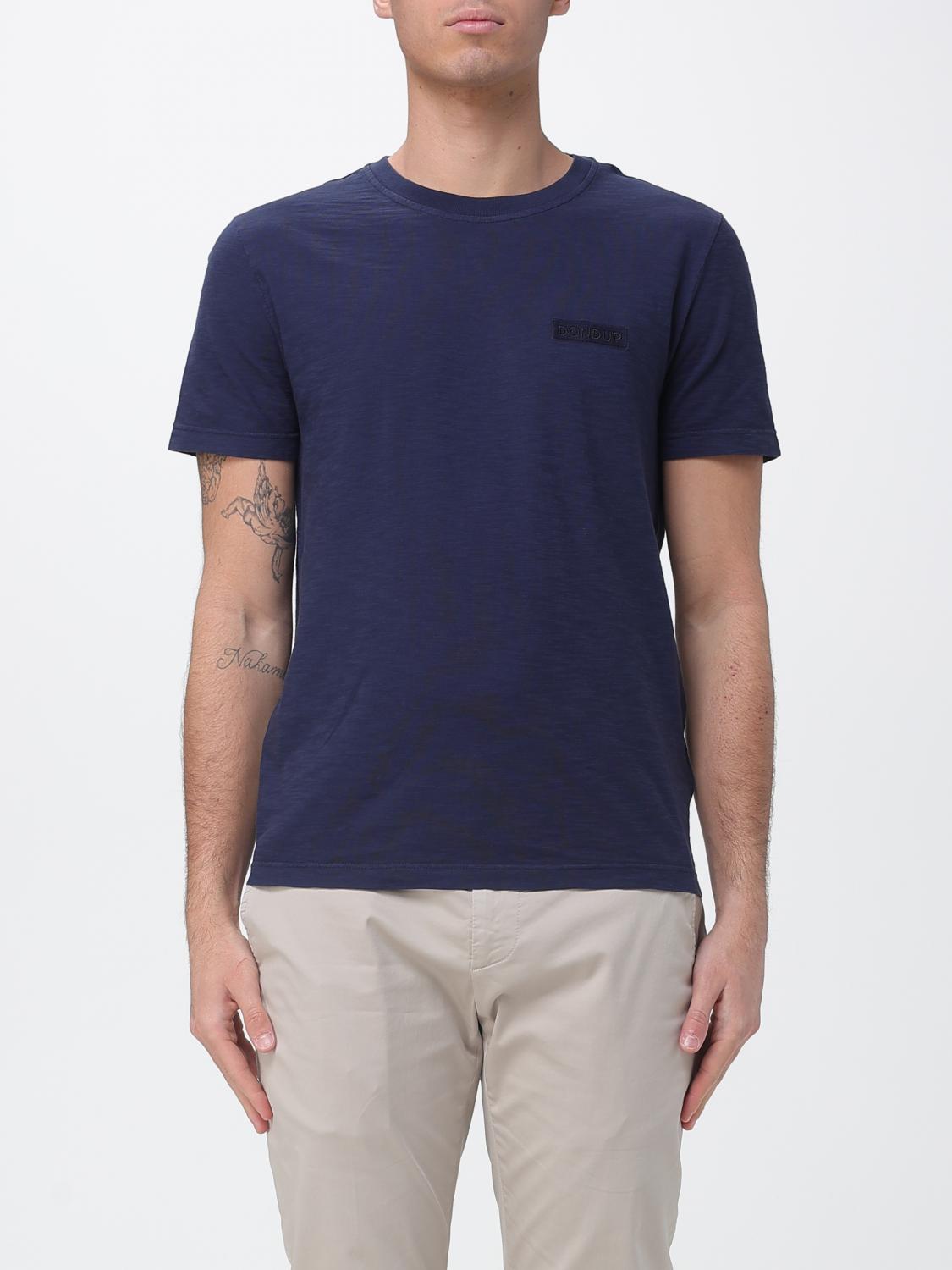 DONDUP Baumwoll-T-Shirt mit Mini-Logo