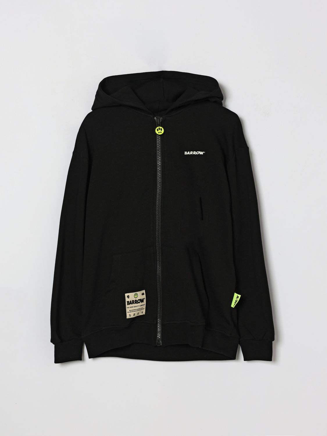 BARROW KIDS Felpa con cappuccio e zip