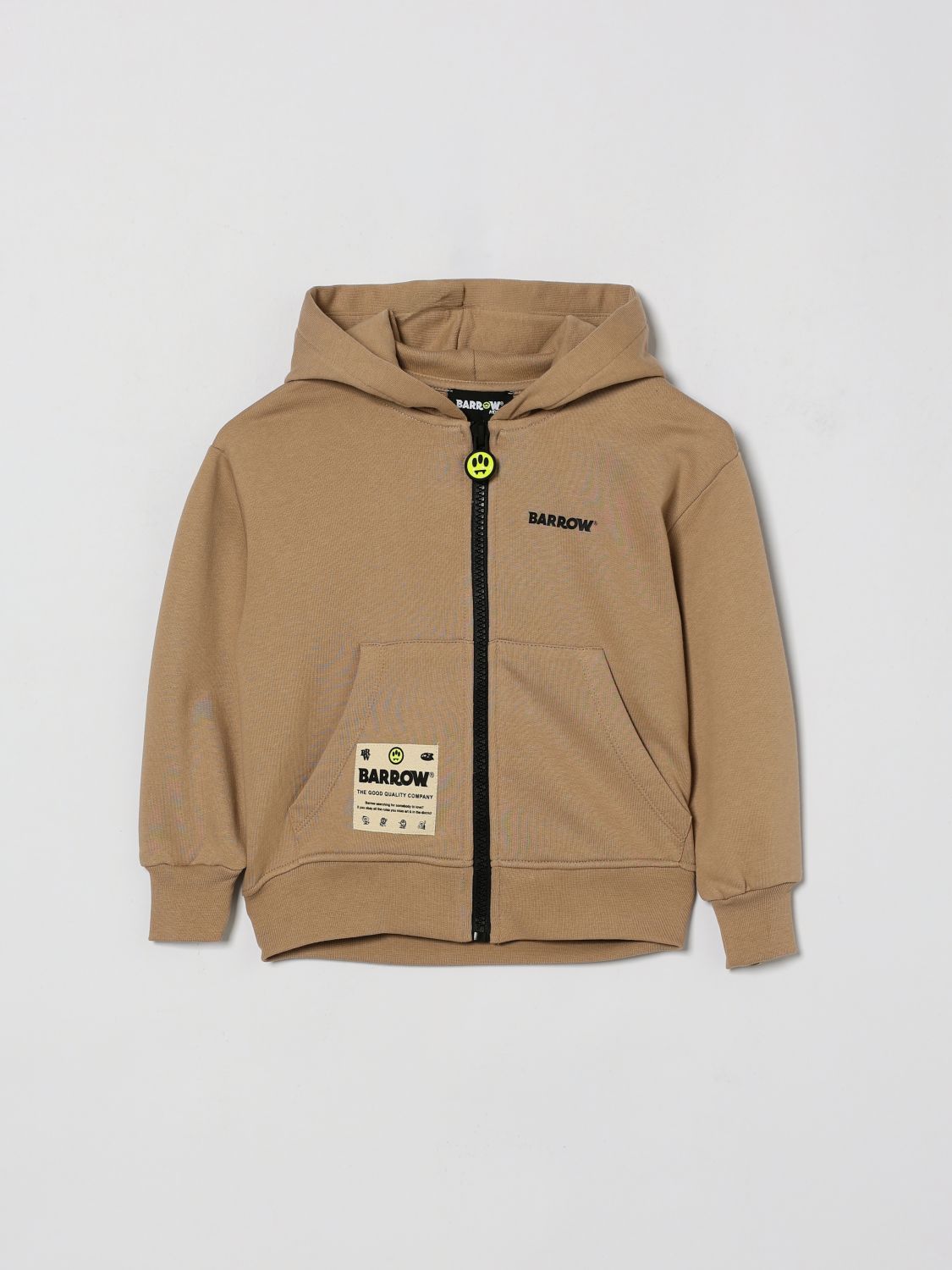 BARROW KIDS Felpa con cappuccio e zip