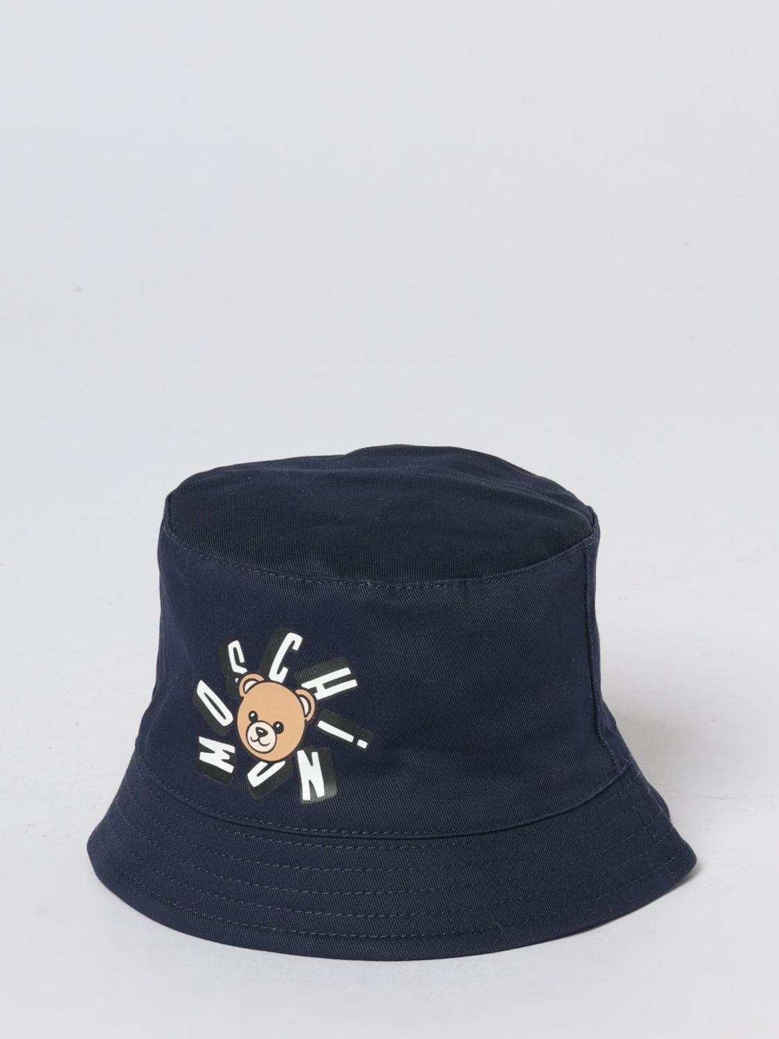 MOSCHINO Teddy Fischerhut aus Baumwolle