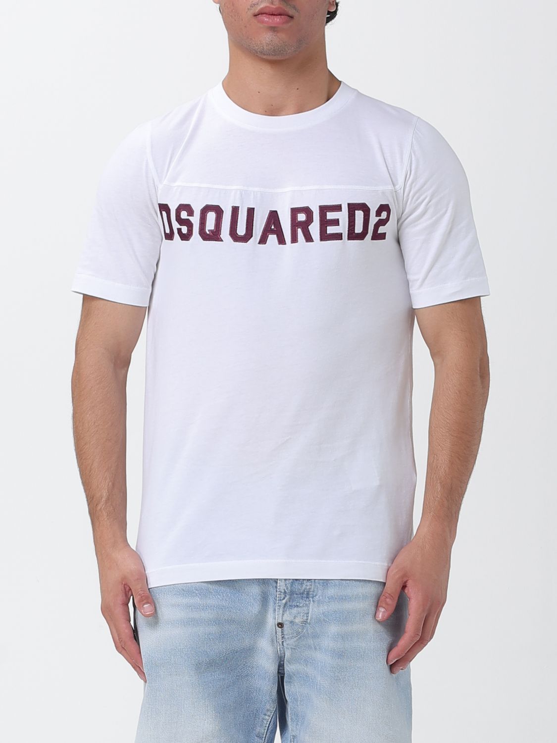 DSQUARED2 Baumwoll-T-Shirt mit Logo