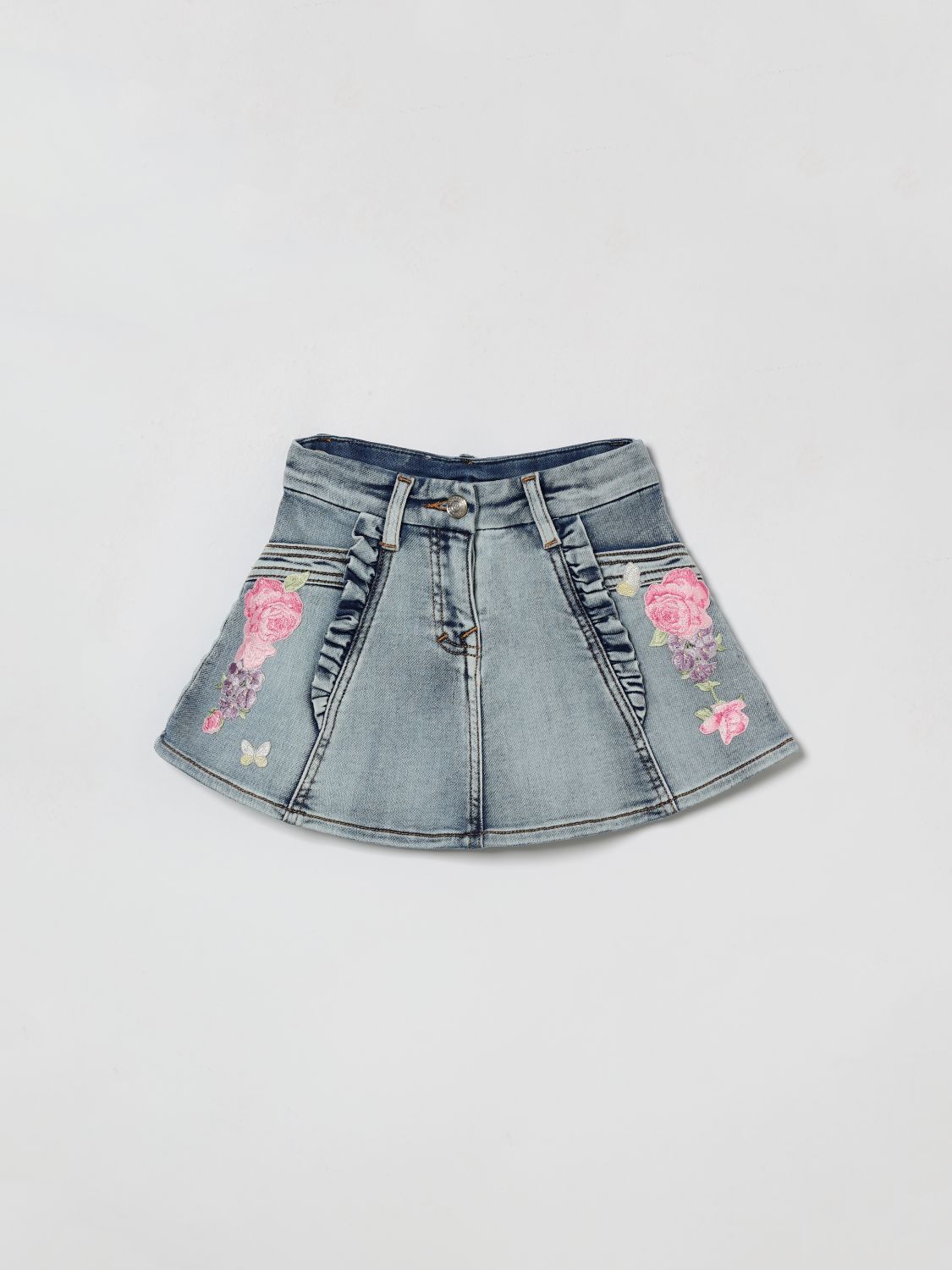 MONNALISA Stretch-Denim-Minirock
