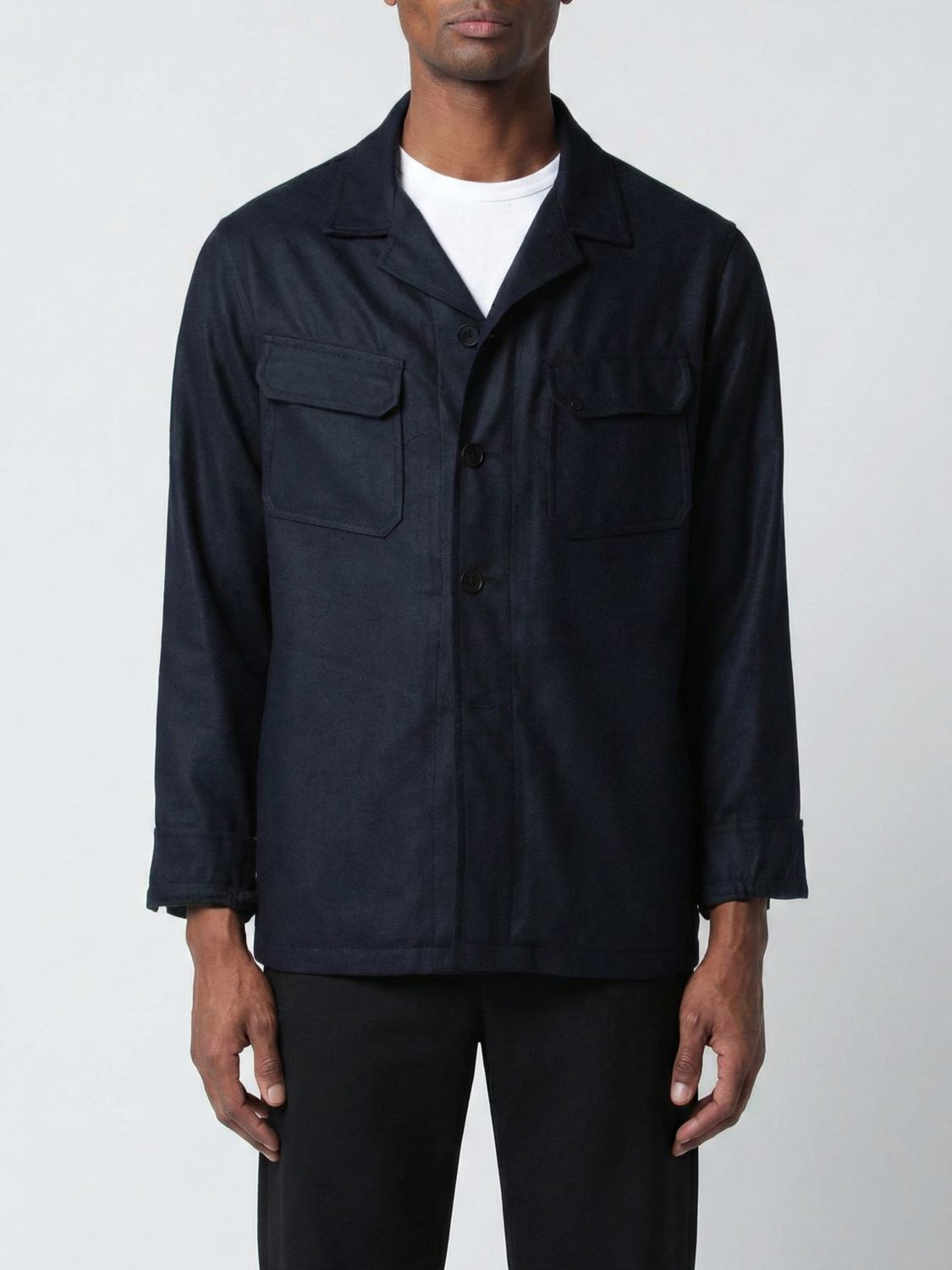 TAGLIATORE Silk Overshirt　TAGLIATORE シルク オーバーシャ​​ツ TAGLIATORE
