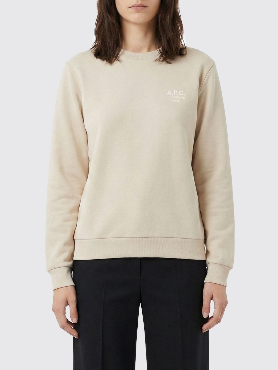 A. P.C. Cotton Crewneck Sweatshirt　A.P.C.コットン クルーネック スウェットシャツ A.