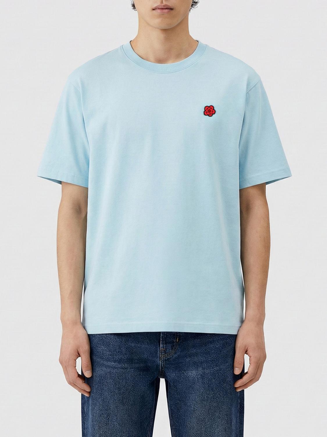 T-Shirt KENZO Uomo colore Azzurro
