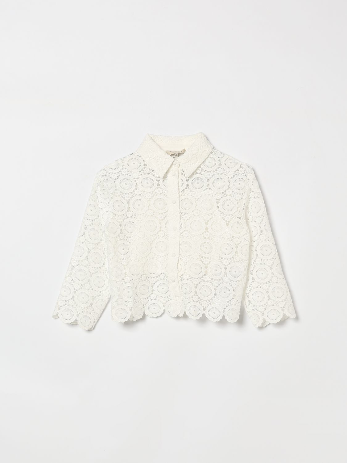 Twinset Macramé-Hemd mit Unterkleid