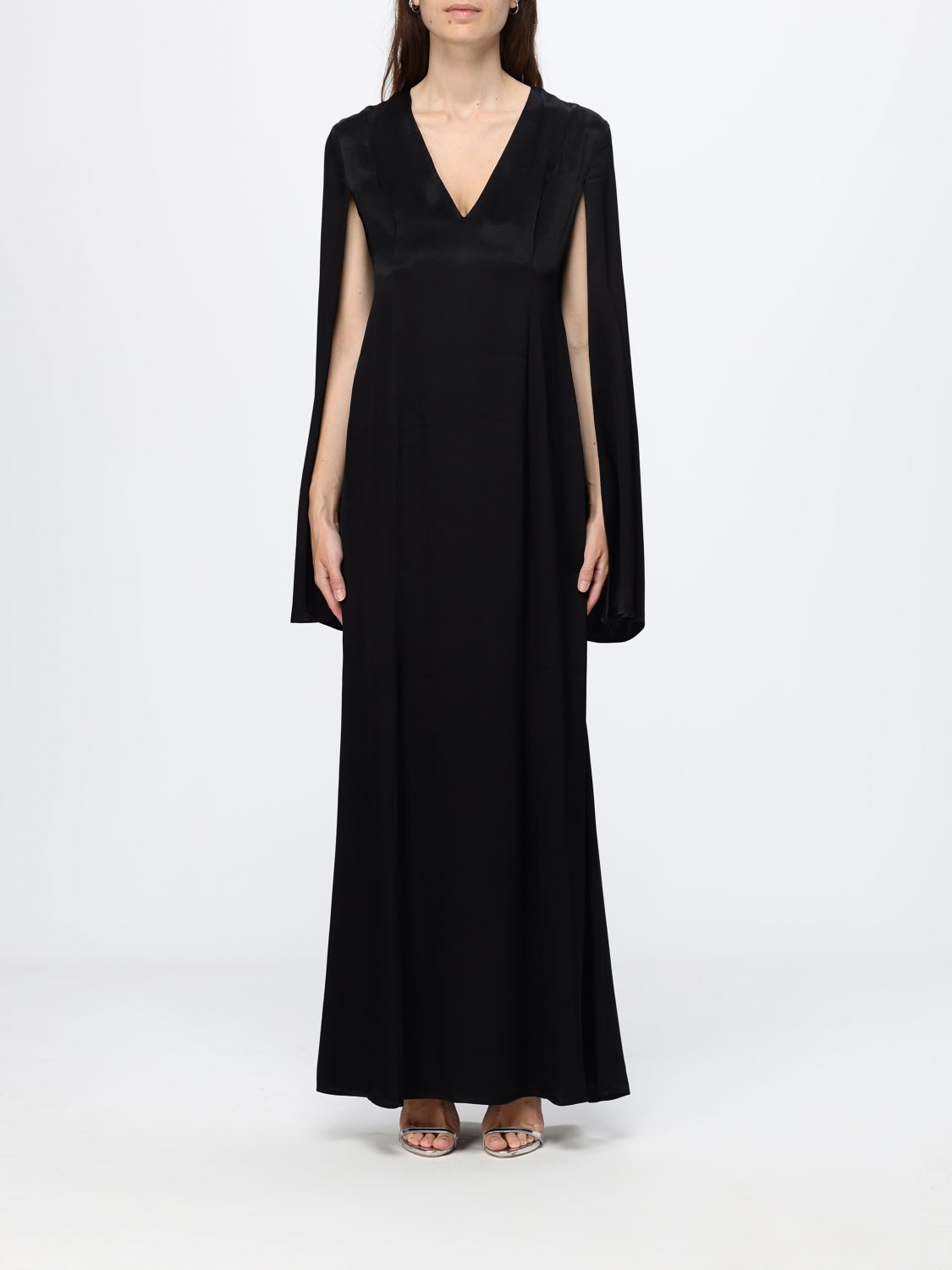 Twinset Abito lungo in raso