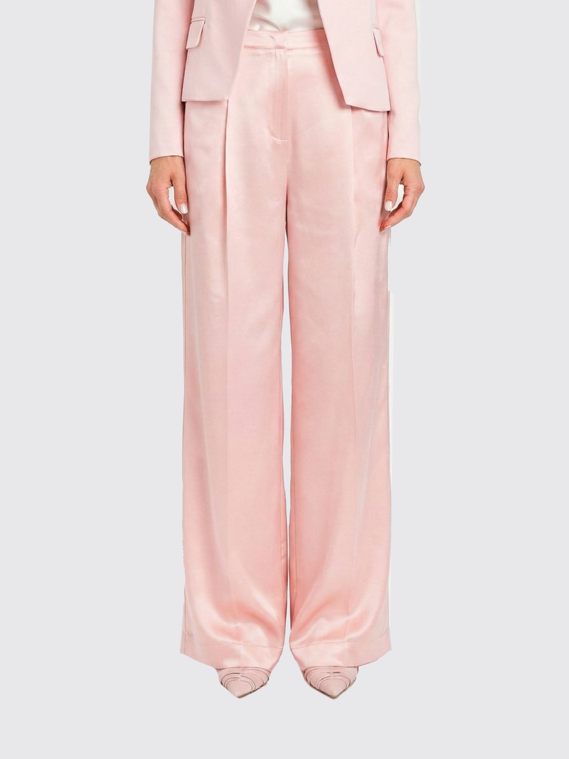 Twinset Actitude Pants Woman In Pink