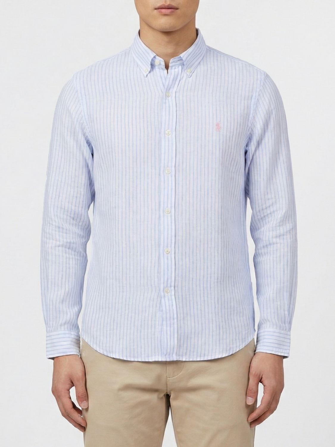POLO RALPH LAUREN Striped Linen Shirt