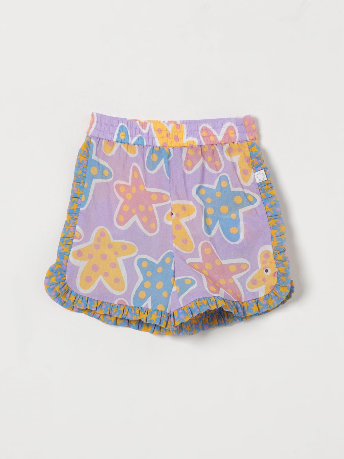 Stella McCartney STELLA MCCARTNEY KIDS Printed Cotton Shorts　STELLA MCCARTNEY KIDS プリントコットンショーツ