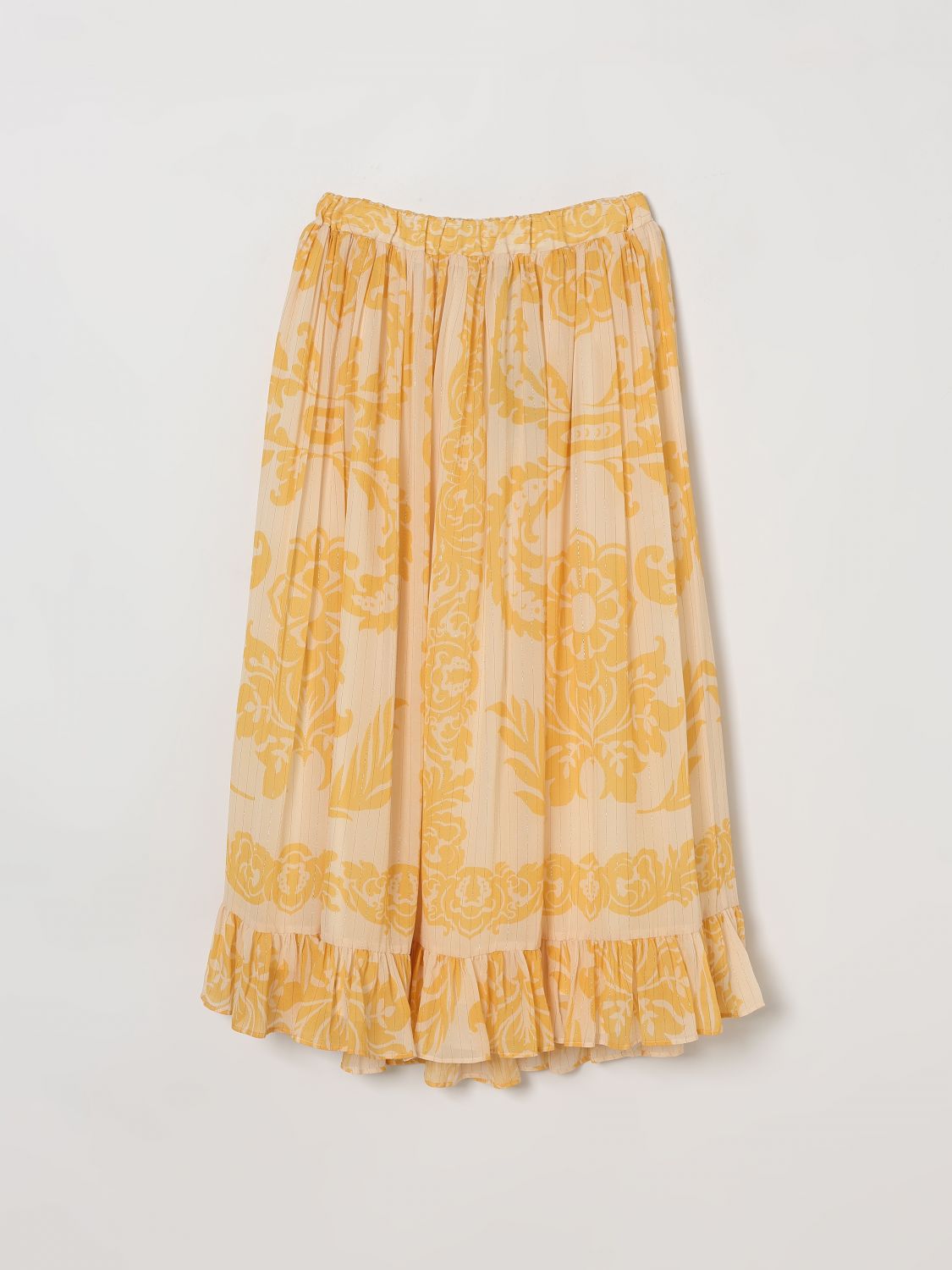 ETRO ETRO Printed Viscose and Lurex Long Skirt　ETRO プリント ビスコース & ルレックス ロング スカート