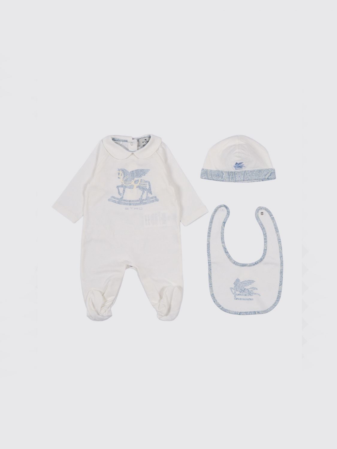 ETRO Coordinato in cotone Pegaso