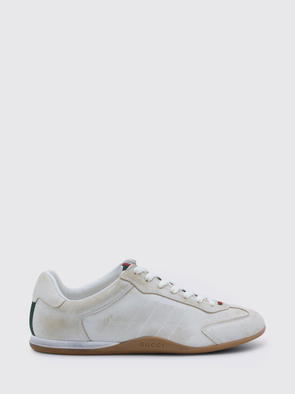 GUCCI Sneakers Shift in pelle invecchiata