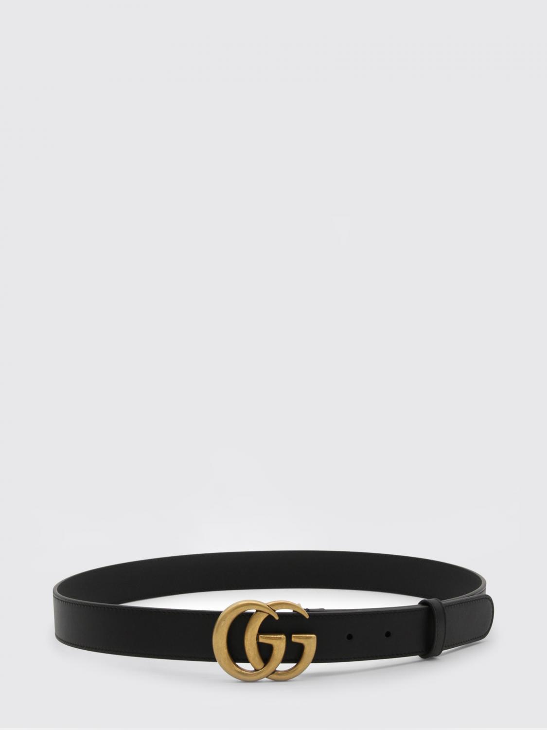 Gucci GG Marmont Leather Belt