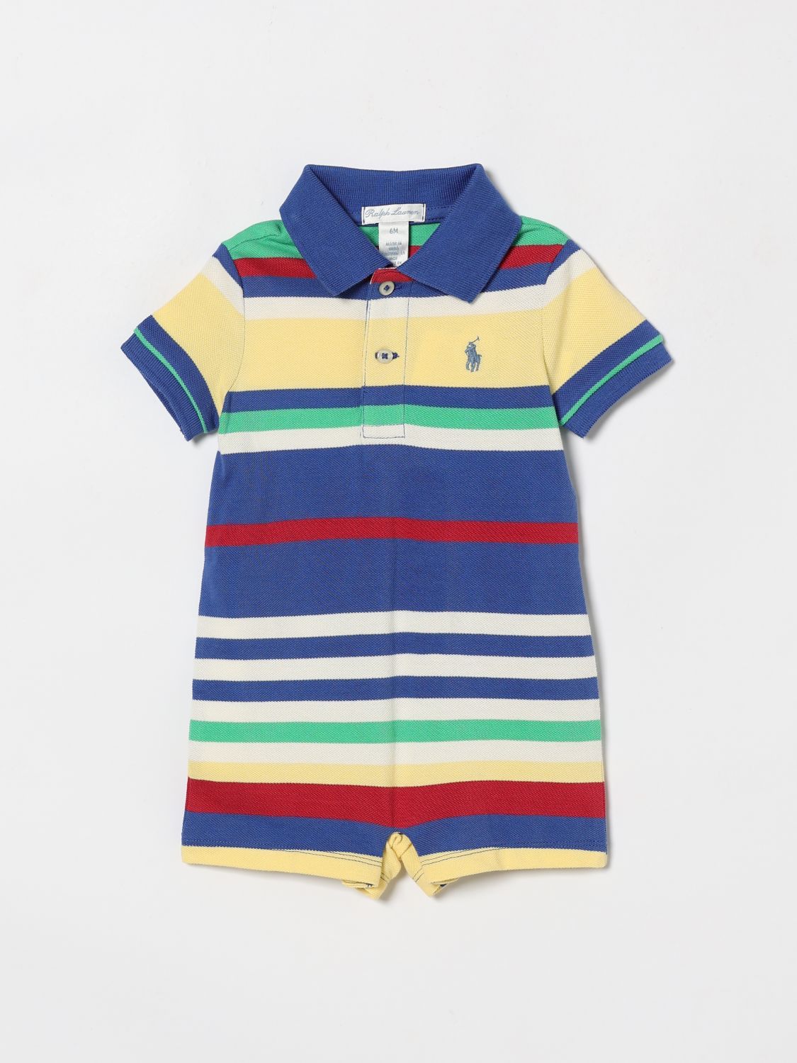 POLO RALPH LAUREN Gestreifter Baumwoll-Overall
