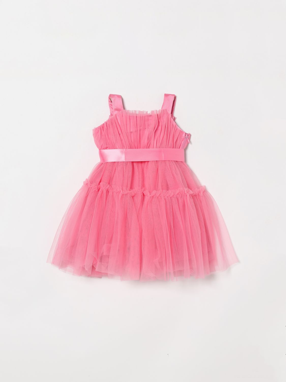 Twinset Plissiertes Tüllkleid
