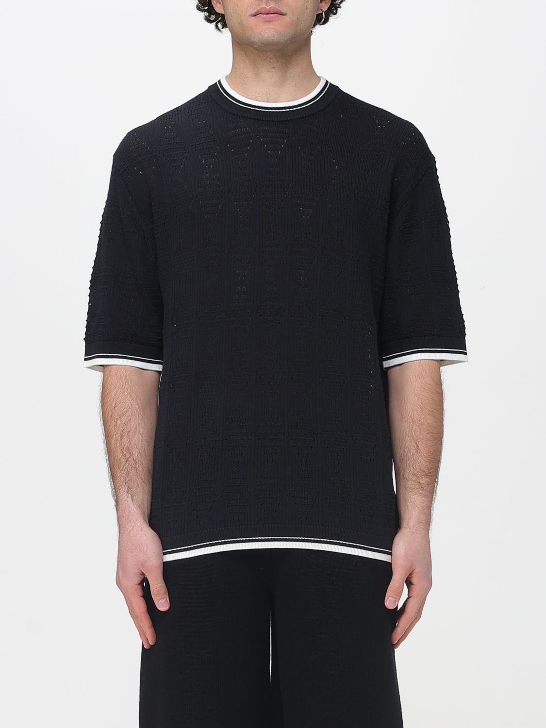 LANEUS Basic Baumwoll-T-Shirt