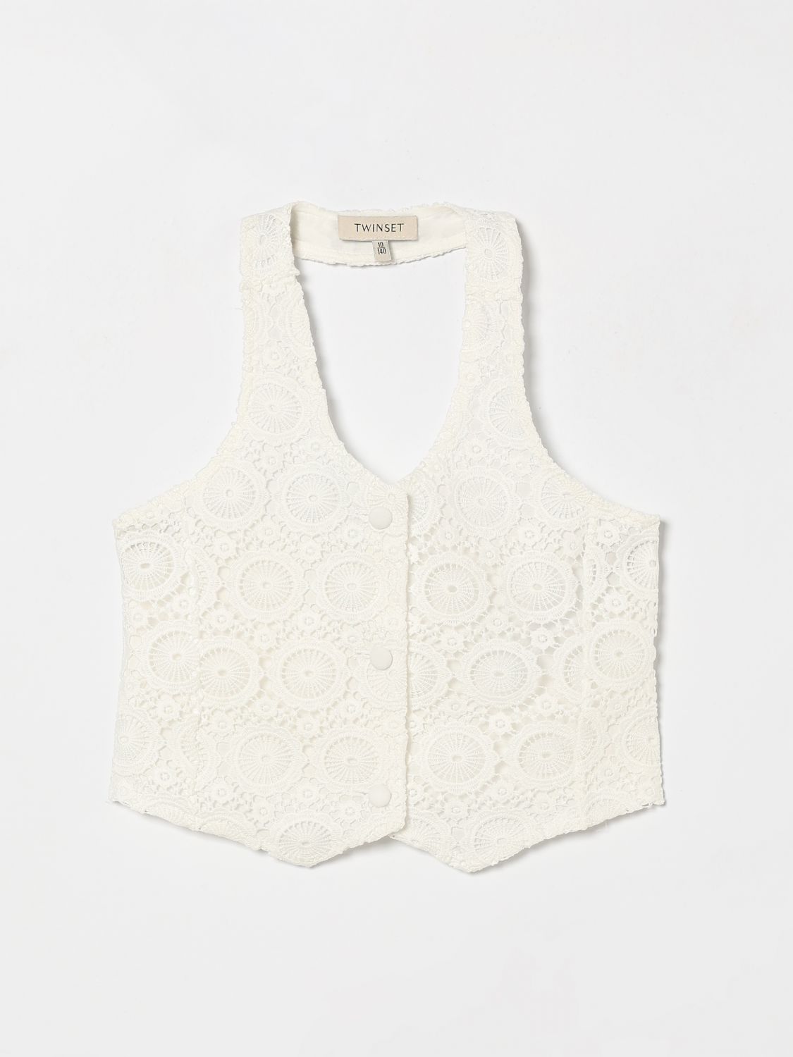 Twinset Häkelspitzenweste