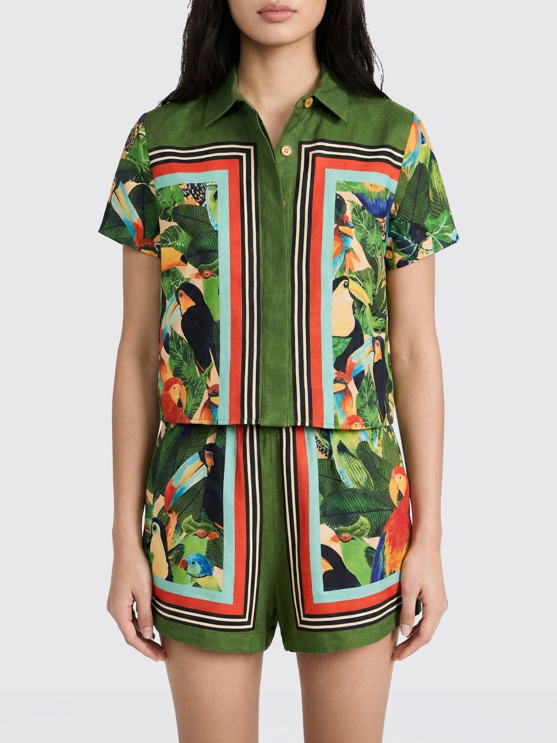 Camicia FARM RIO Donna colore Sabbia