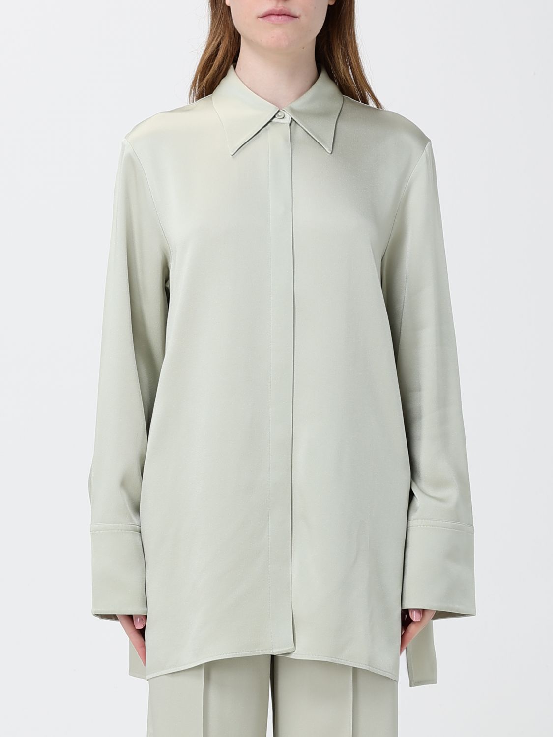 JIL SANDER Classic Satin Shirt