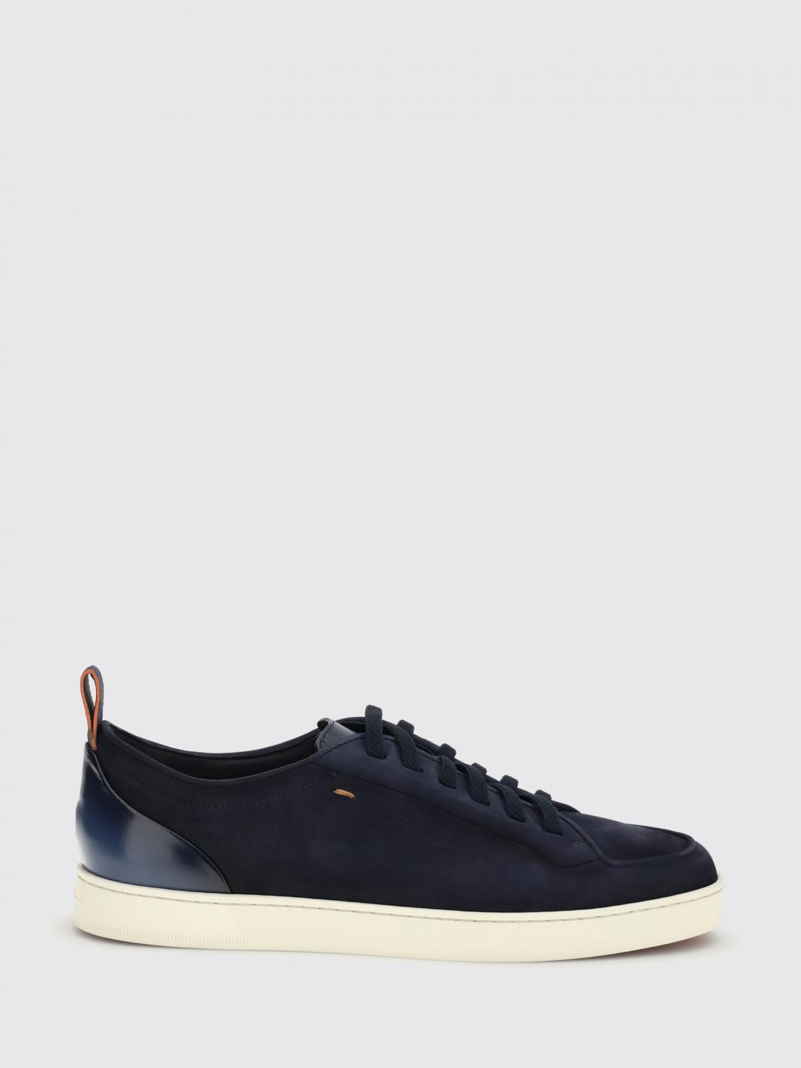 SANTONI Nubuk-Sneakers