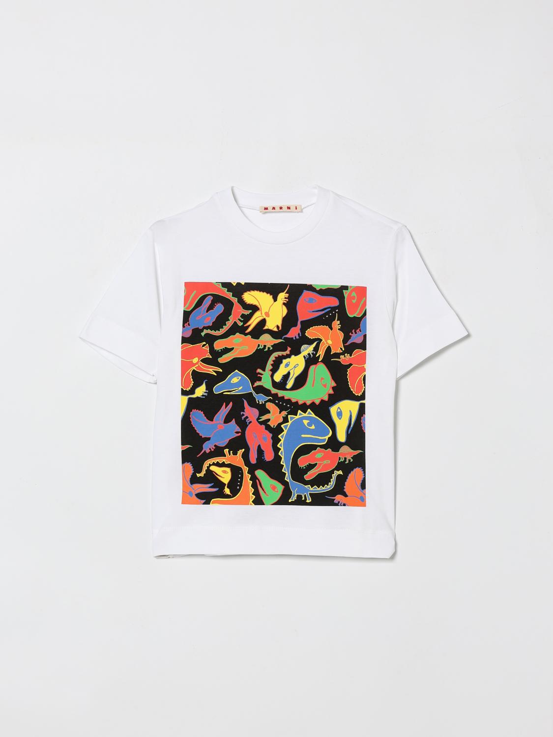 MARNI Bedrucktes Baumwoll-T-Shirt