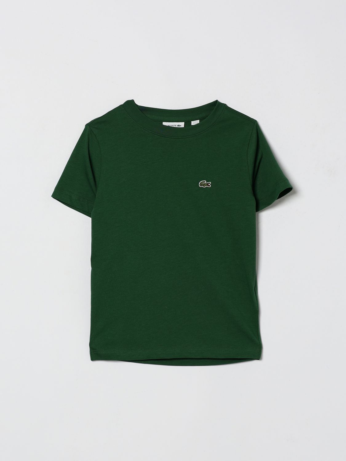 LACOSTE T-shirt in cotone con mini logo