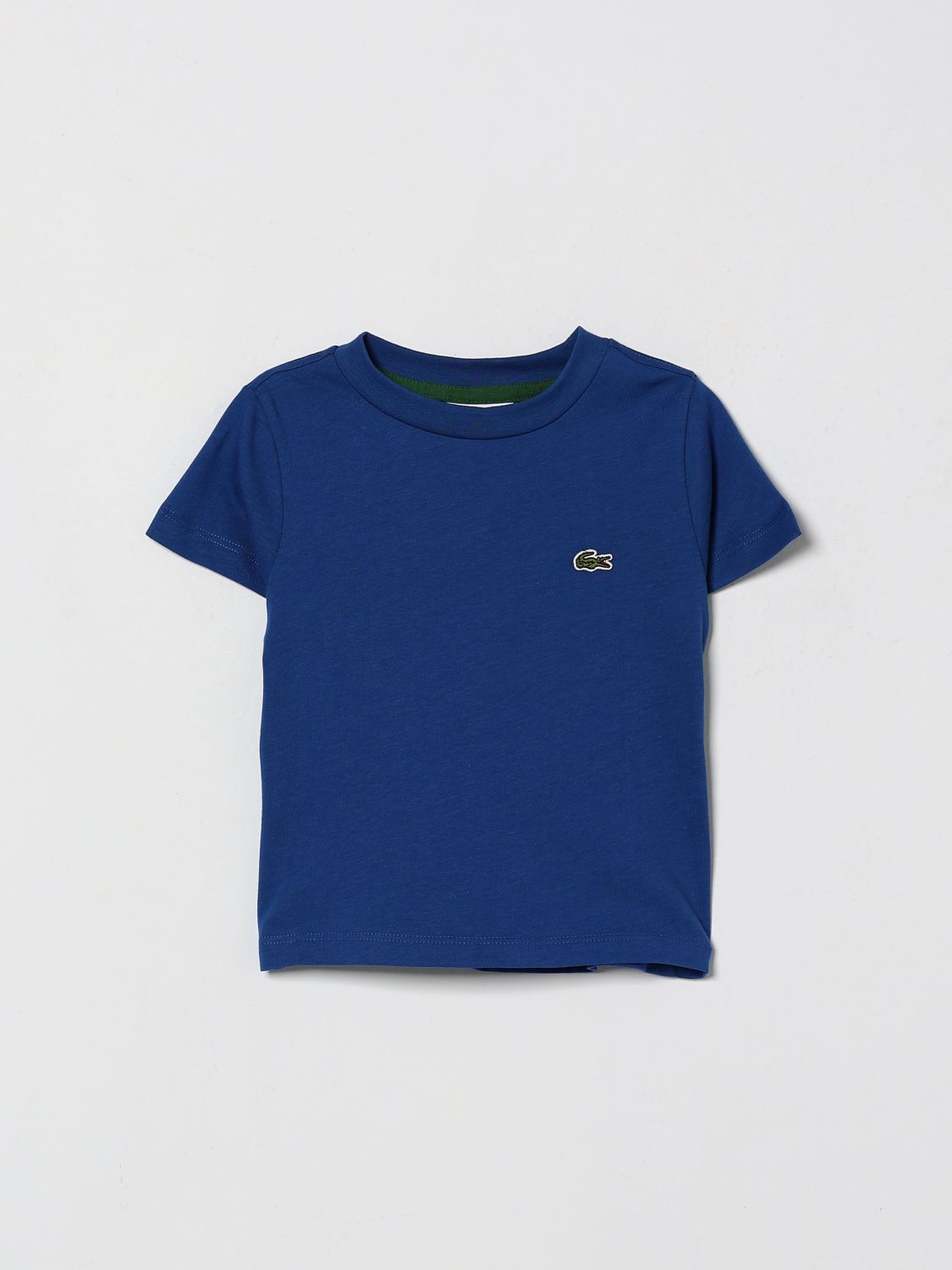 LACOSTE T-shirt in cotone con mini logo