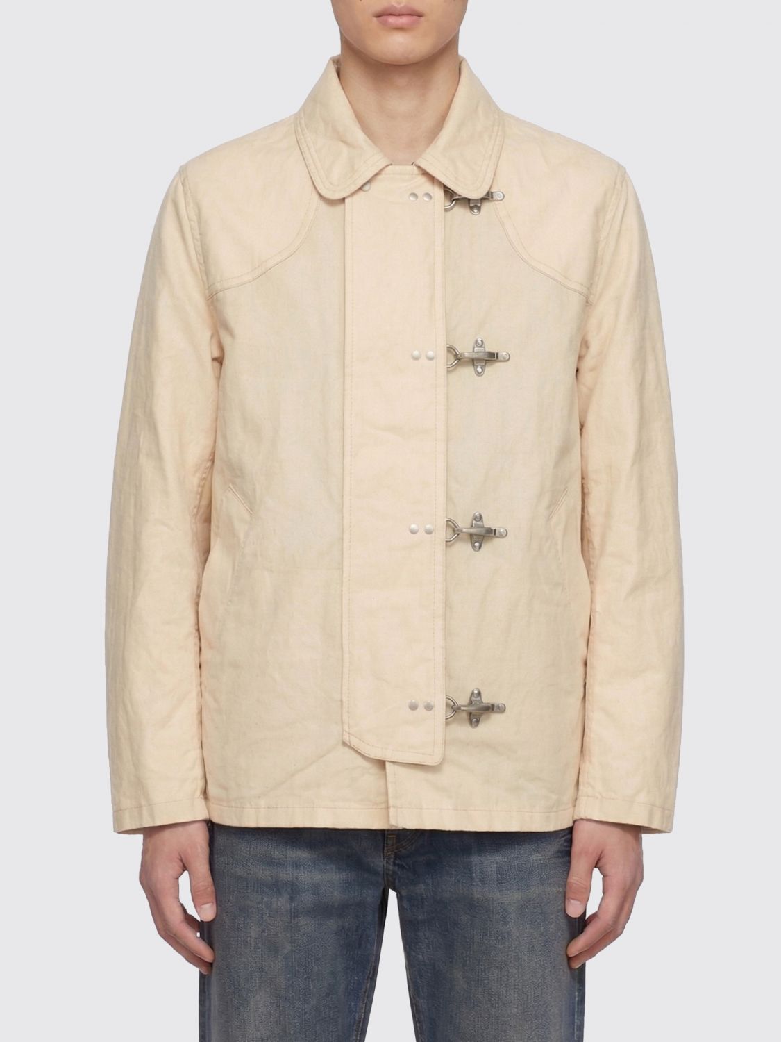 Fay 4 Ganci Linen Canvas Jacket