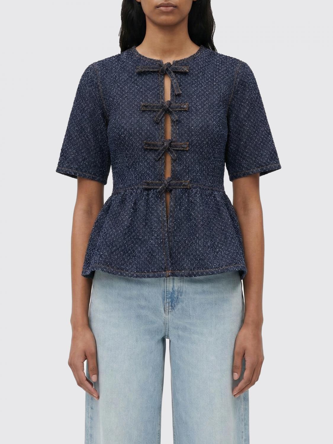 GANNI Denim Top　GANNI デニムトップ GANNI