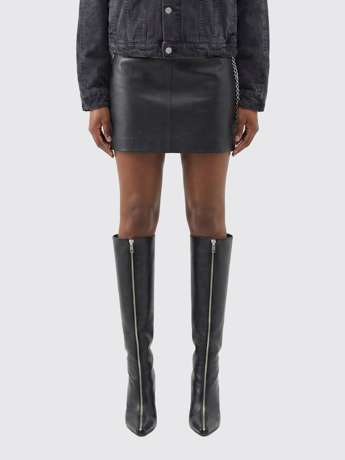 Skirt ALEXANDER WANG Woman color Black