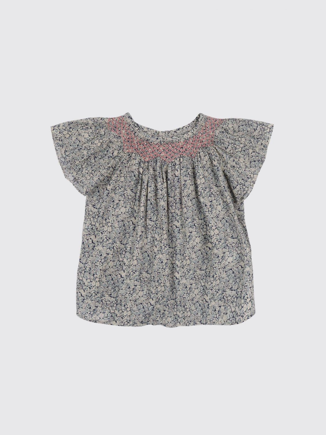 BONPOINT Bedruckte Bluse aus Bio-Baumwolle