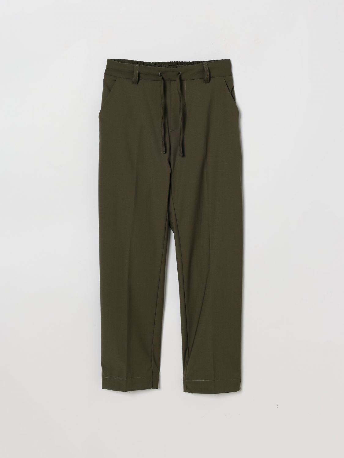 PAOLO PECORA Baumwollmischhose mit Kordelzug