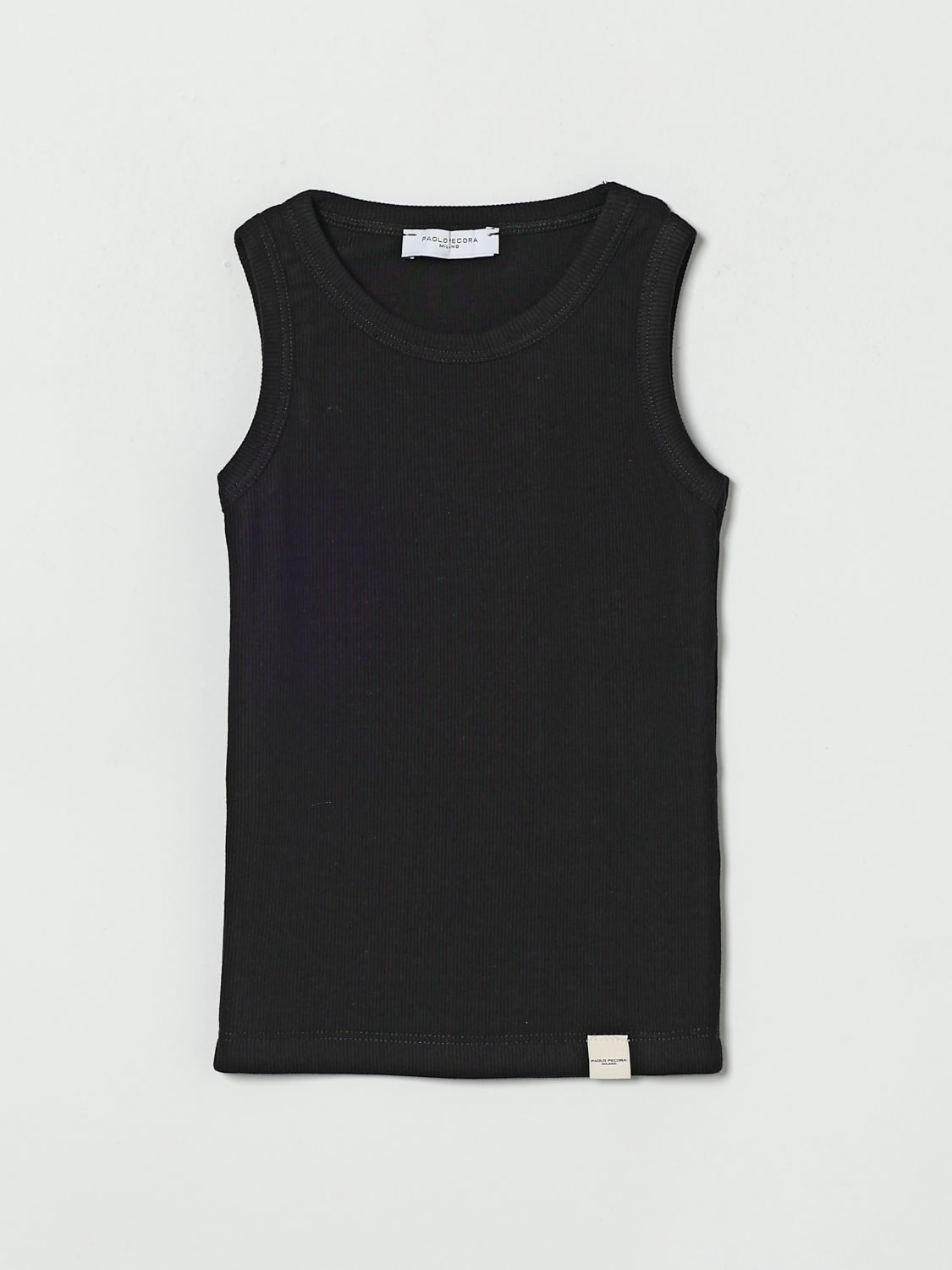 PAOLO PECORA Basic-Tanktop aus Baumwolle