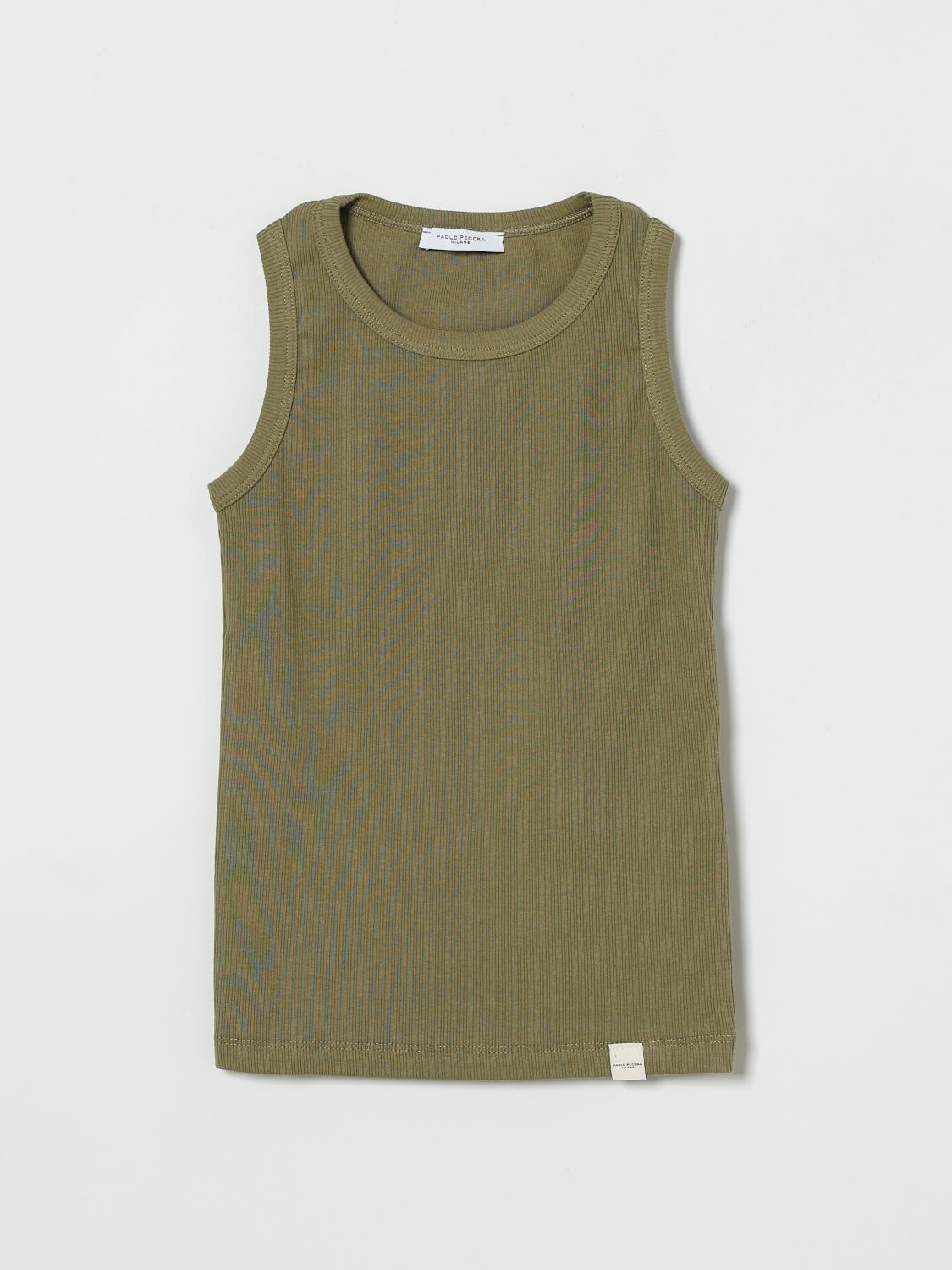 PAOLO PECORA Basic-Tanktop aus Baumwolle
