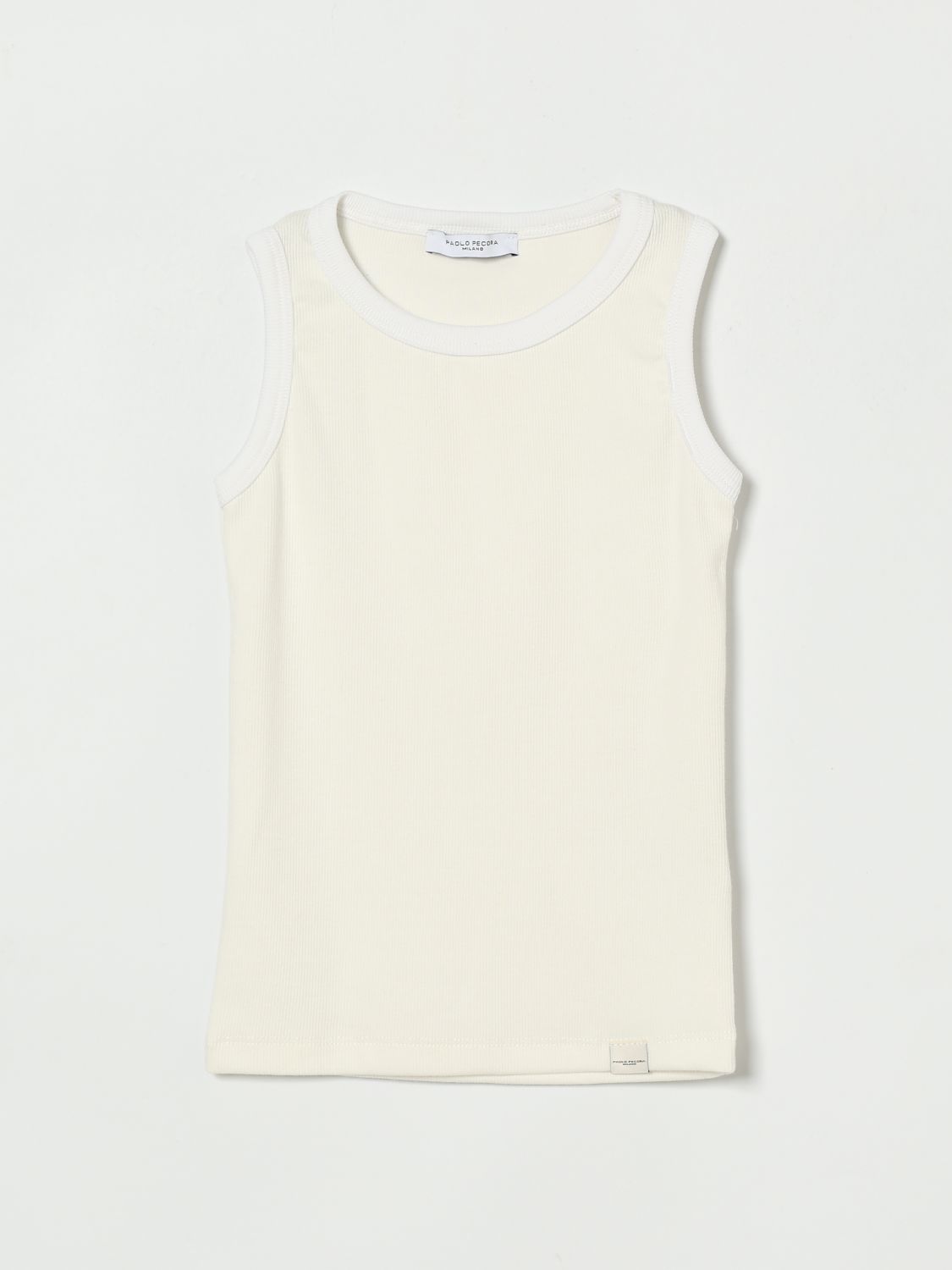 PAOLO PECORA Basic-Tanktop aus Baumwolle