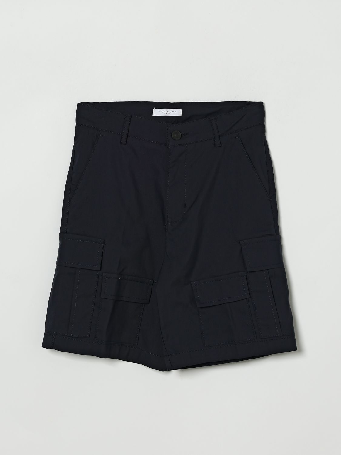 PAOLO PECORA Cargo-Shorts aus Baumwolle